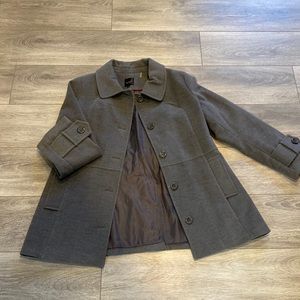 Like New Faux Wool Coat